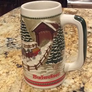 Christmas Holiday Stein Handcraft Limited Edition